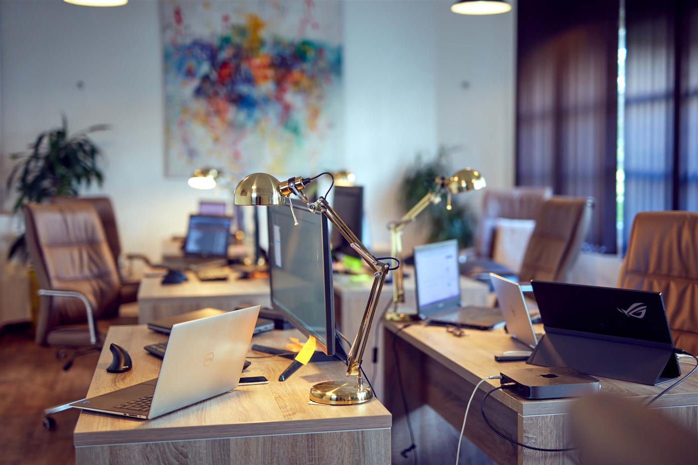 Das concepment-Büro am Abend